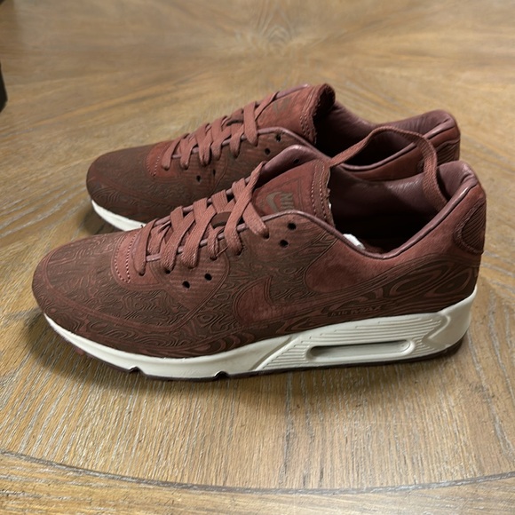 Nike Airmax 90 laser brown men’s Sz 8.5 women’s Sz 10 - Picture 3 of 4